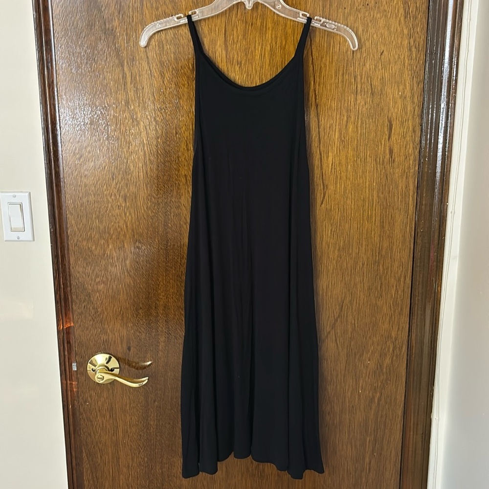 Black swing dress